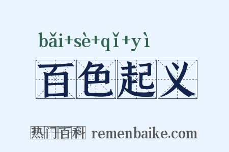 百色起义是什么意思的图片